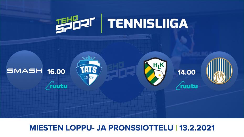 TEHO Sport Tennisliigan kausi päättyy 13.2. - ketkä juhlivat mestaruuksia?