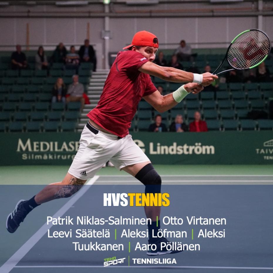 TEHO Sport Tennisliigan avausviikonlopun kokoonpanot julkaistu