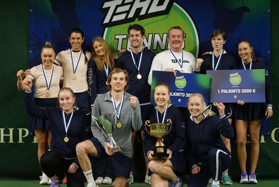 Ennakko: TEHO Tennisliigan mitalit ratkotaan lauantaina