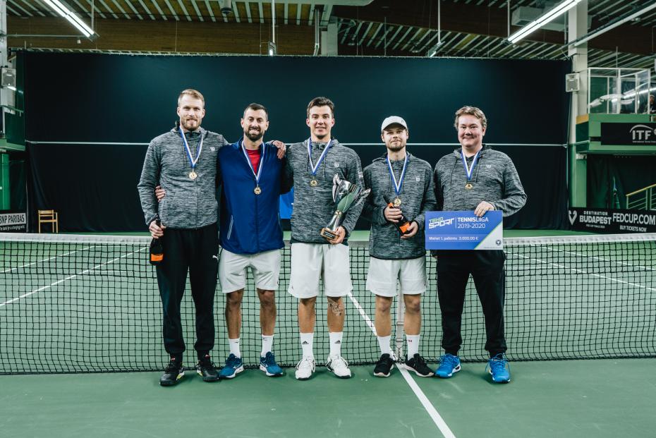 Miesten TEHO Sport Tennisliiga: HVS jahtaa neljättä peräkkäistä mestaruutta