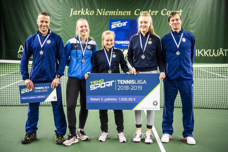 Naisten TEHO Sport Tennisliiga: ÅLK hakee jo neljättä peräkkäistä mitalia