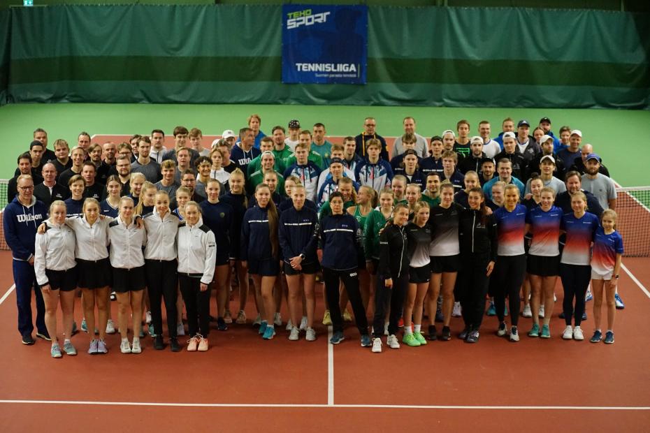 TEHO Tennisliigan historian toinen keskitetty tapahtuma viikonloppuna Turussa