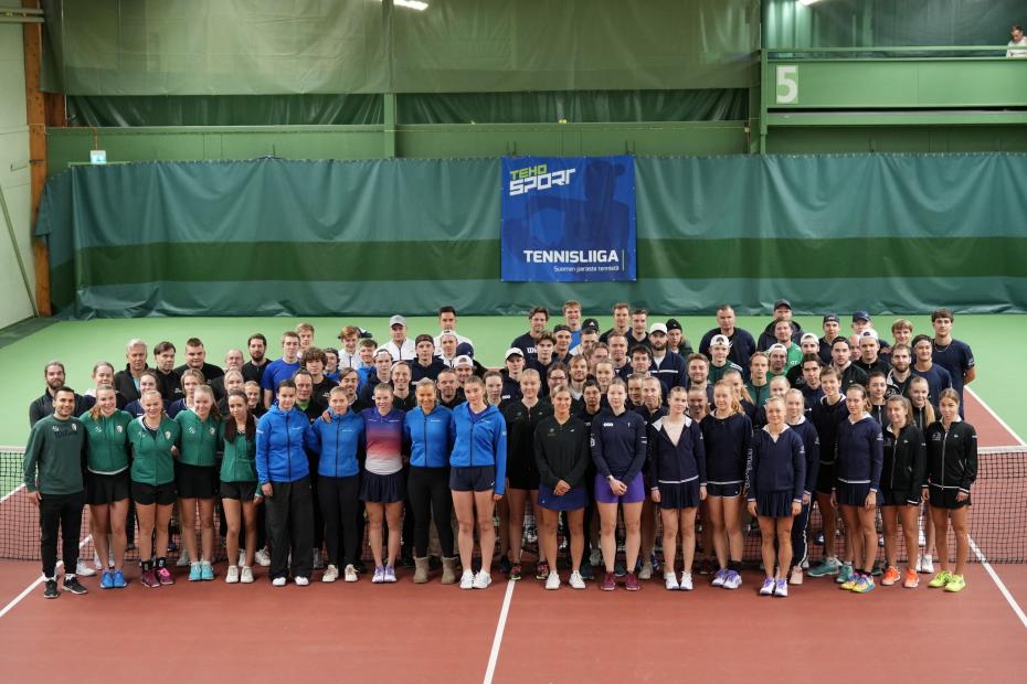 HVS:n joukkueet TEHO Tennisliigan kärjessä keskitetyn tapahtuman jälkeen