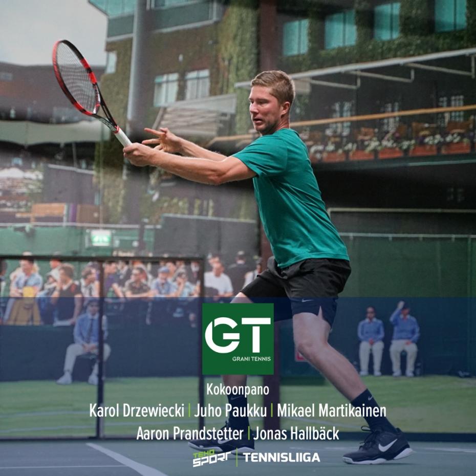 Tennisliigan avausviikonlopun kokoonpanot julkaistu