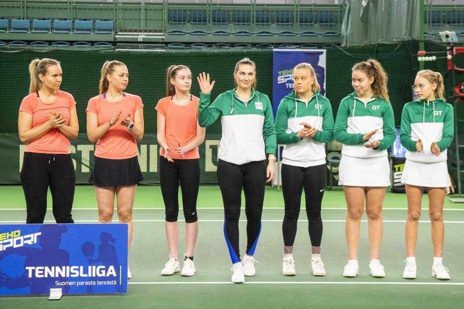 Naisten TEHO Sport Tennisliiga: GT tavoittelee pudotuspelipaikkaa kolmantena vuotena peräkkäin
