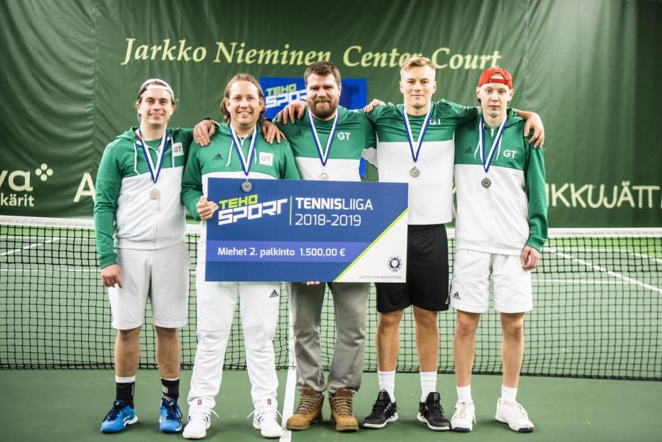 Miesten TEHO Sport Tennisliiga: Grani Tennis parantamaan viime kauden tuhkimotarinaansa