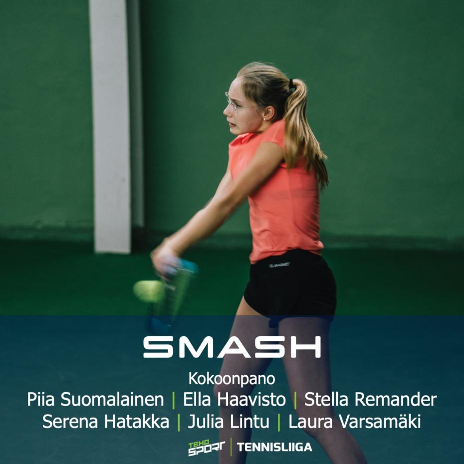 TEHO Sport Tennisliigan viikonlopun kokoonpanot julkaistu