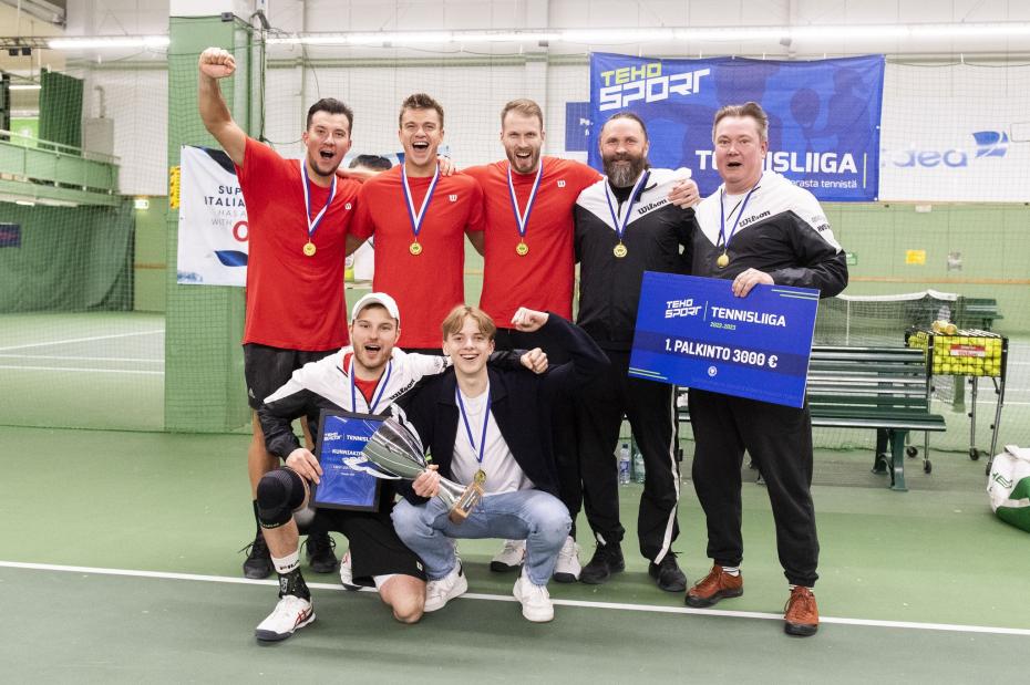 Mitalit jaossa – finaaliviikonloppu huipentaa TEHO Tennisliigan kauden