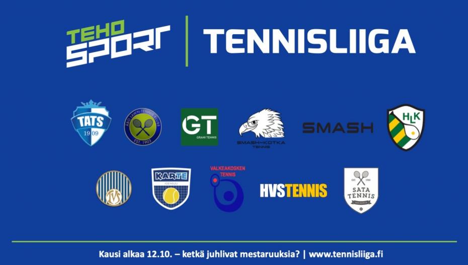 Kovatasoinen TEHO Sport Tennisliiga kausi luvassa - kokoonpanoissa kotimaan kärkipelaajat ja kovia ulkomaalaisvahvistuksia
