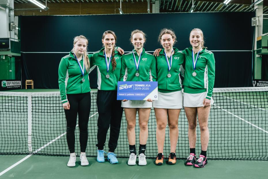 Naisten TEHO Sport Tennisliiga: uudistunut Grani Tennis on sekoitus nuoruutta ja kokemusta