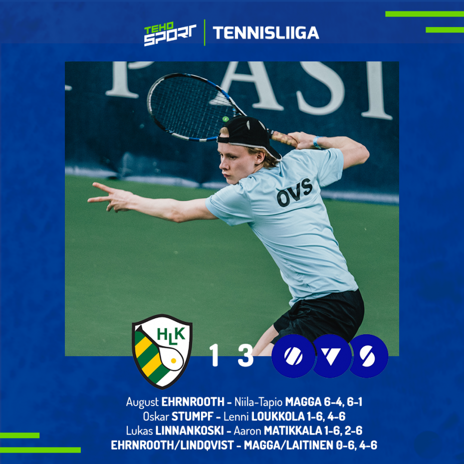 Tuulettamaan pääsivät Smash, TaTS ja OVS - tasapeliin HVS ja ETS
