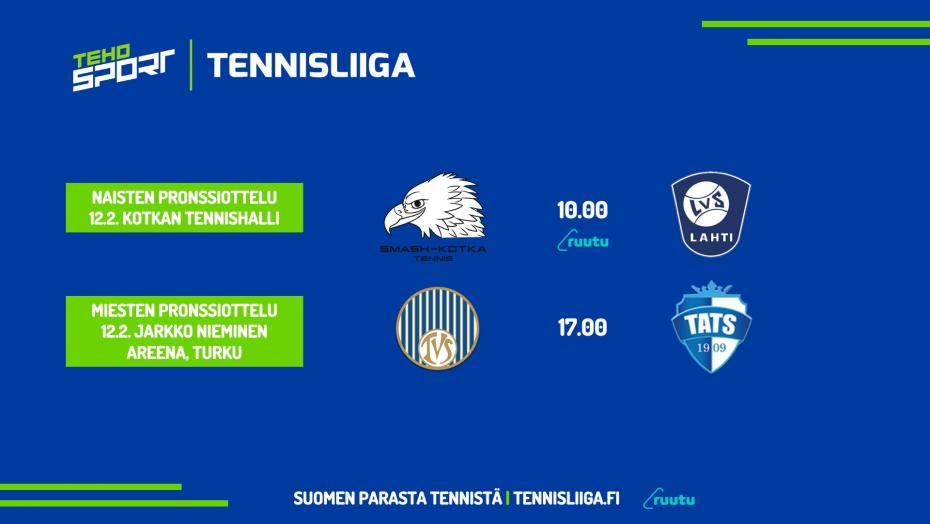 Pronsseista pelaavat Smash-Kotka - LVS ja TVS - TaTS
