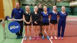 Naisten TEHO Sport Tennisliiga joulutauolle Smashin, TaTS:n ja ÅLK:n voitoilla - HVS johtaa sarjaa